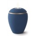 Croma Ceramic Candle Holder Keepsake Urn – MARINE BLUE